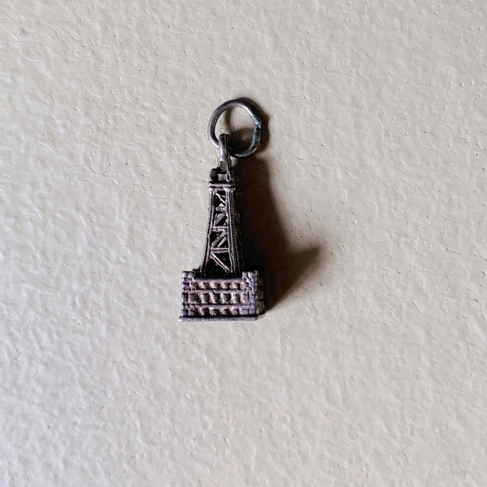 Vintage Sterling Silver Eiffel Tower Charm